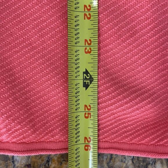 Talbots 100% cotton pink knit 3/4 sleeve pullover sweatshirt size 2X - Picture 8 of 8